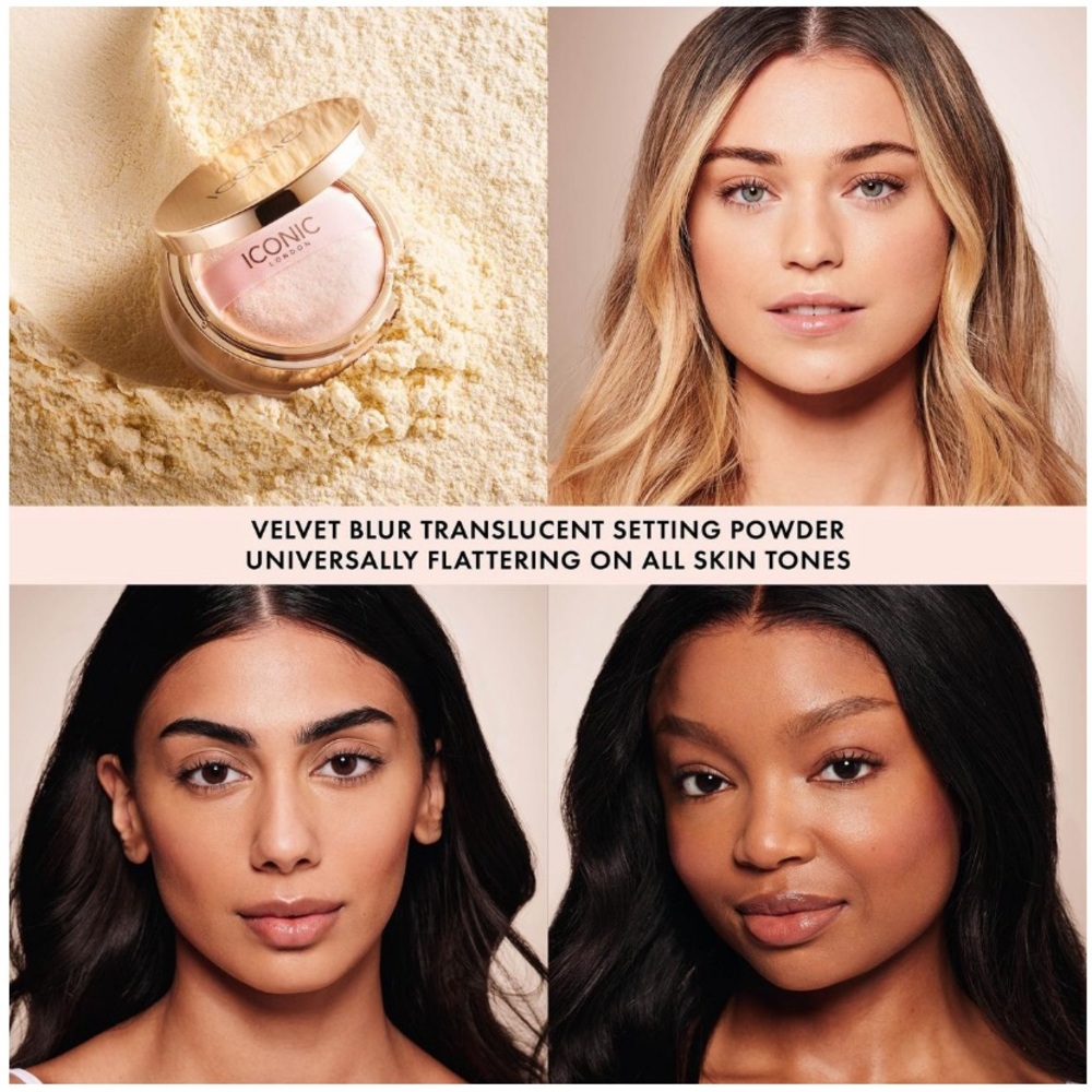 Iconic London Velvet Blur Translucent Setting Powder - Picture 8 of 10